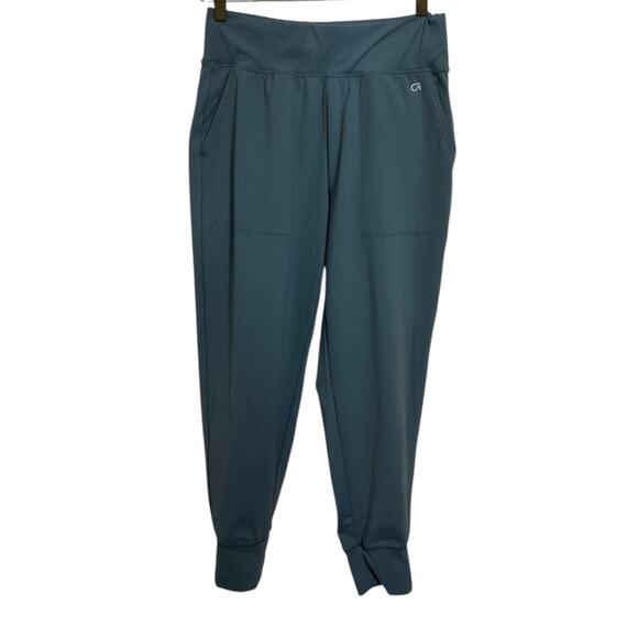Women's GapFit Studio High Rise Jogger Sz Small Petite Scholastic Grey Soft - Picture 2 of 8